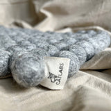 Lässige Liegematte aus reiner Schafwolle