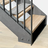 Lässige Liegematte aus reiner Schafwolle