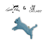 Farbenfrohe Feli blau von Terra Felis & CATLABS
