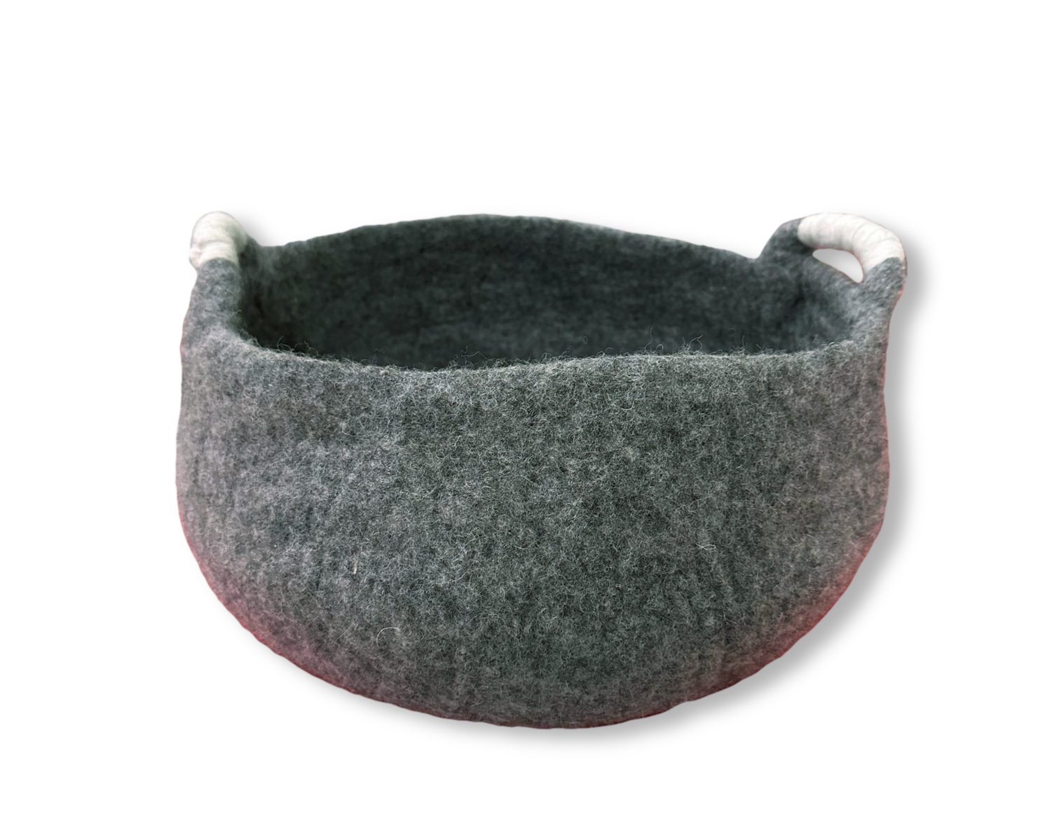 Katzenbett "Bowl" aus reiner Schafwolle