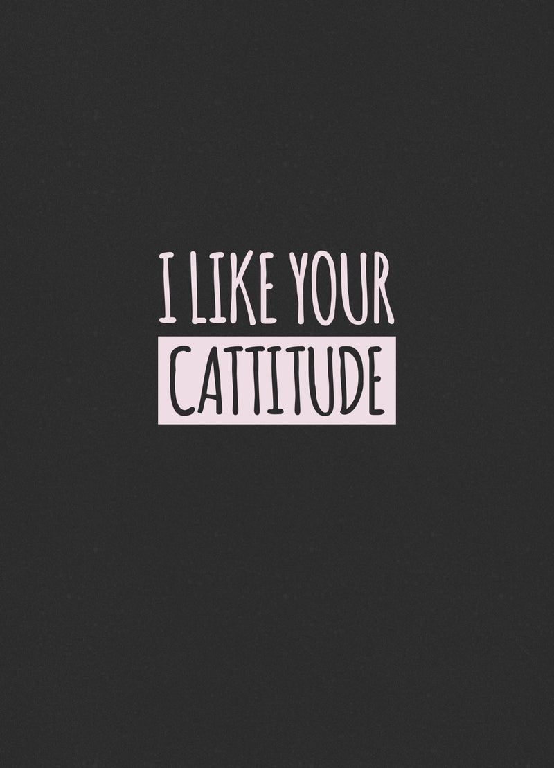 Cat Care Card "Cattitude"