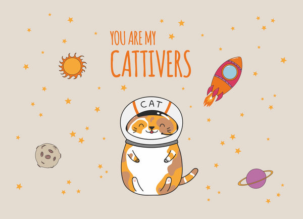 Cat Care Card "Cattiverse"