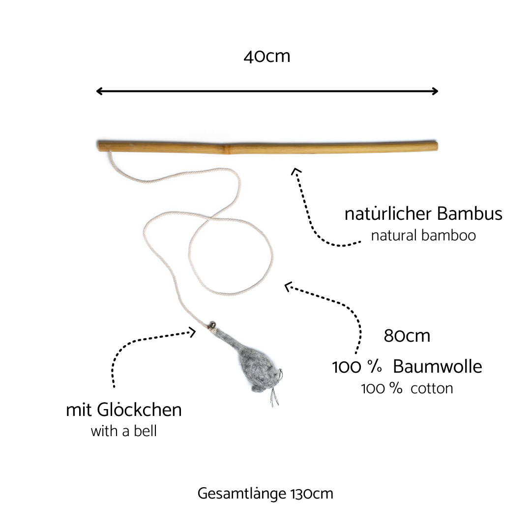 Magische Maus Angelspielzeug